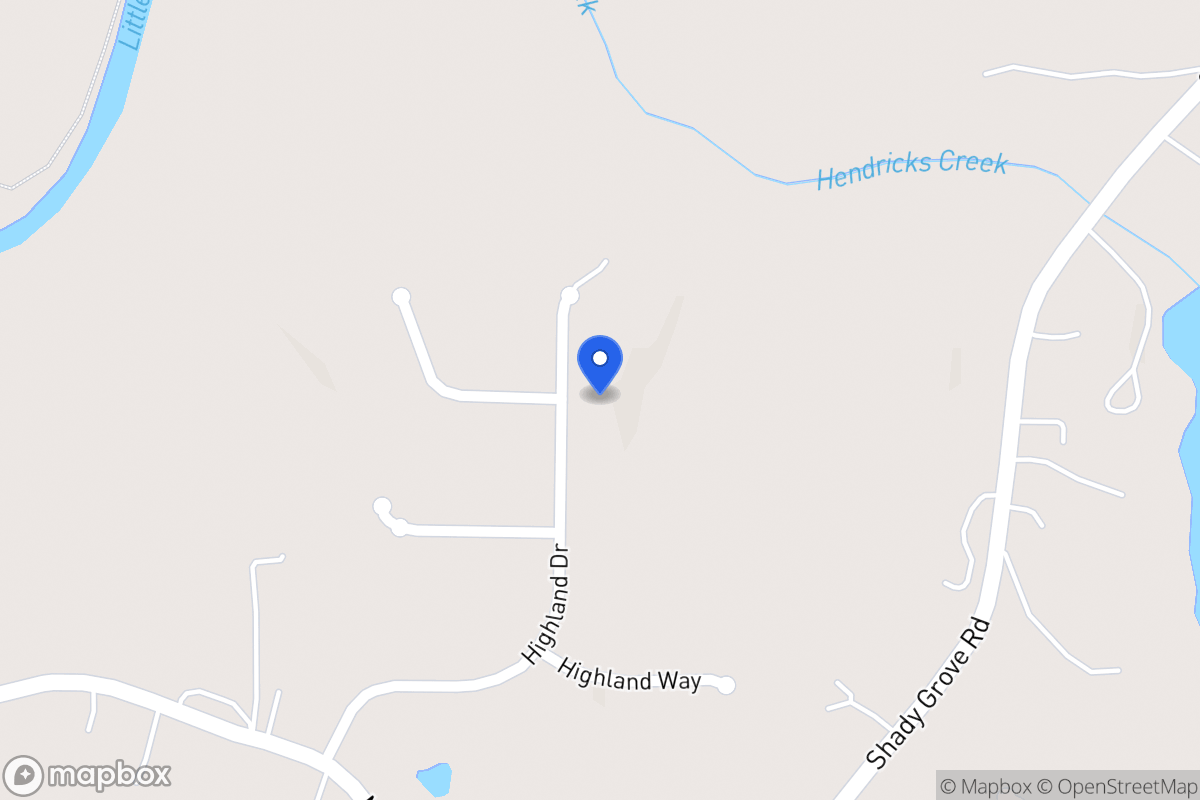 Map of 159 Highland Dr