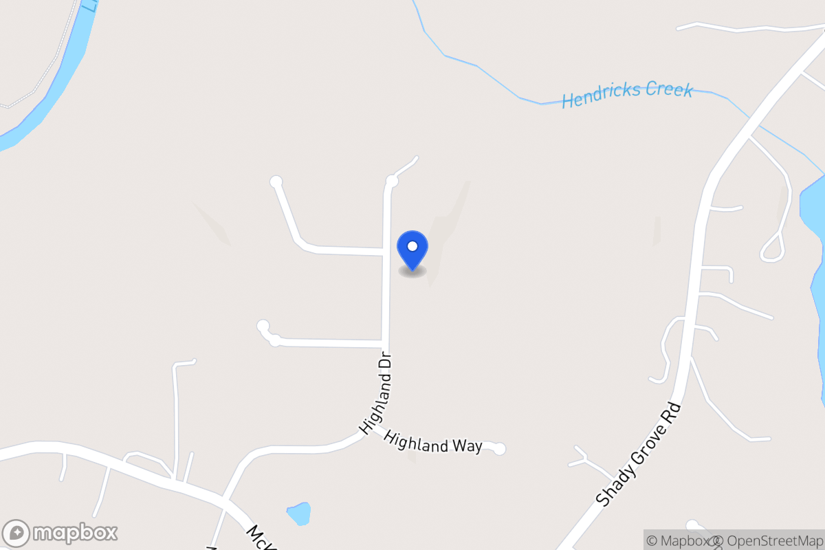 Map of 147 Highland Dr