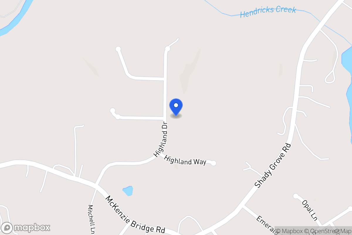 Map of 109 Highland Dr