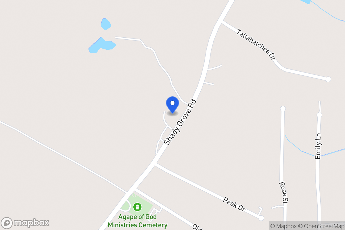 Map of 2048 Shady Grove Rd