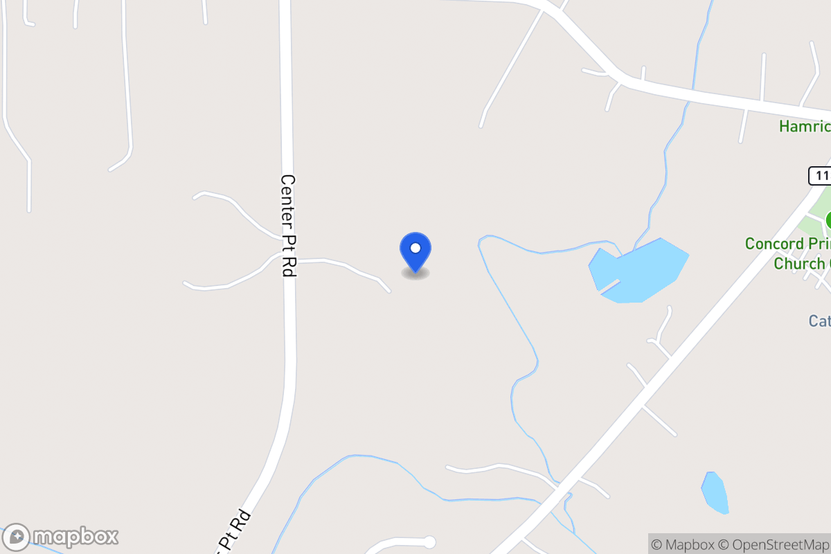 Map of 341 Center Point Rd