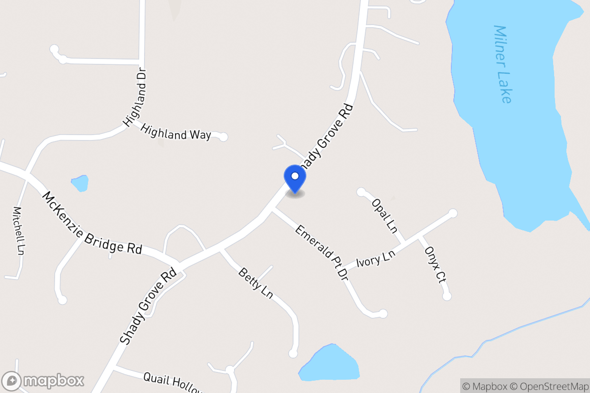 Map of 160 Emerald Pointe Dr