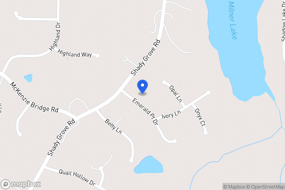 Map of 174 Emerald Pointe Dr