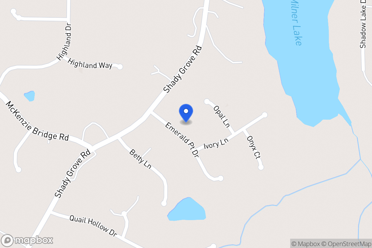 Map of 186 Emerald Pointe Dr