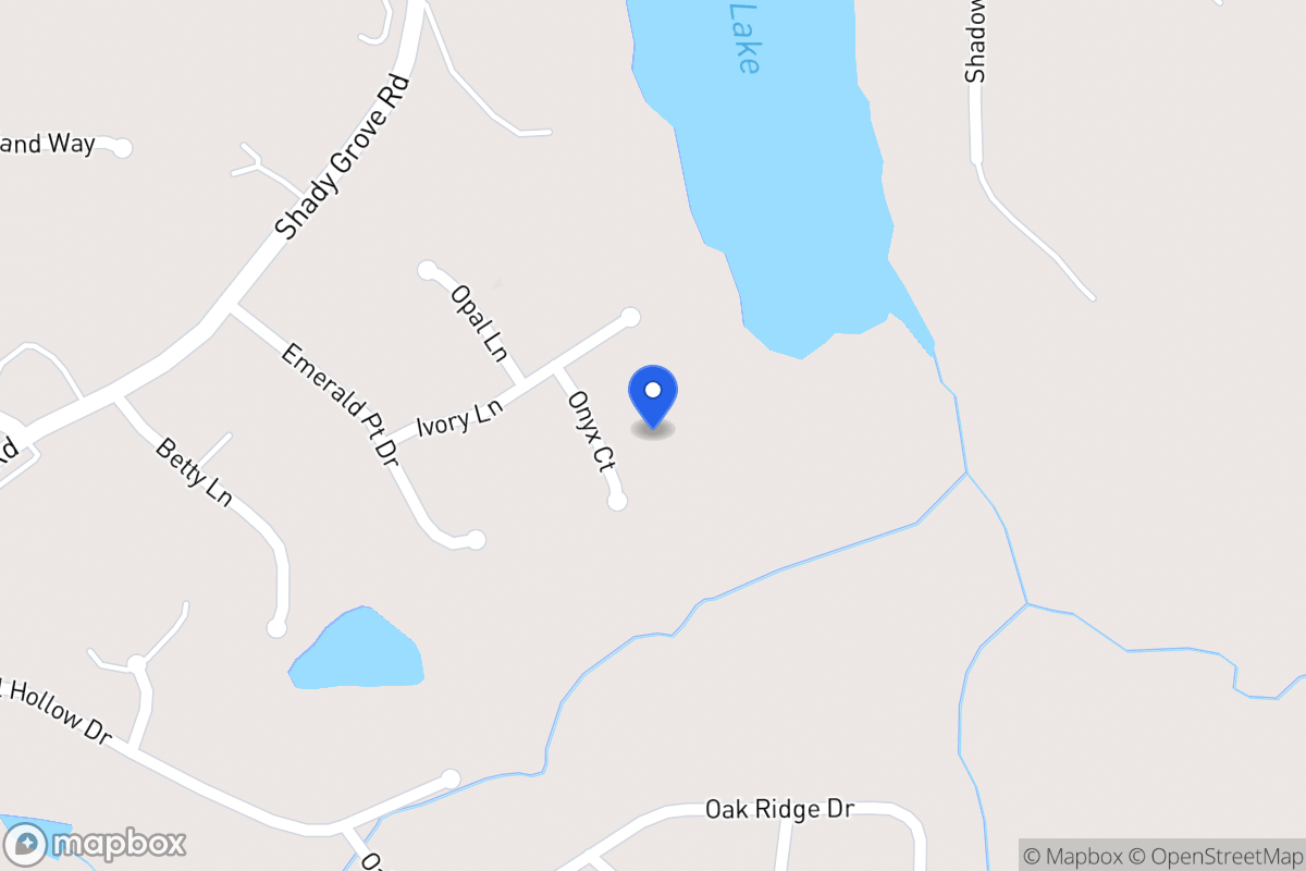 Map of 126 Onyx Ct
