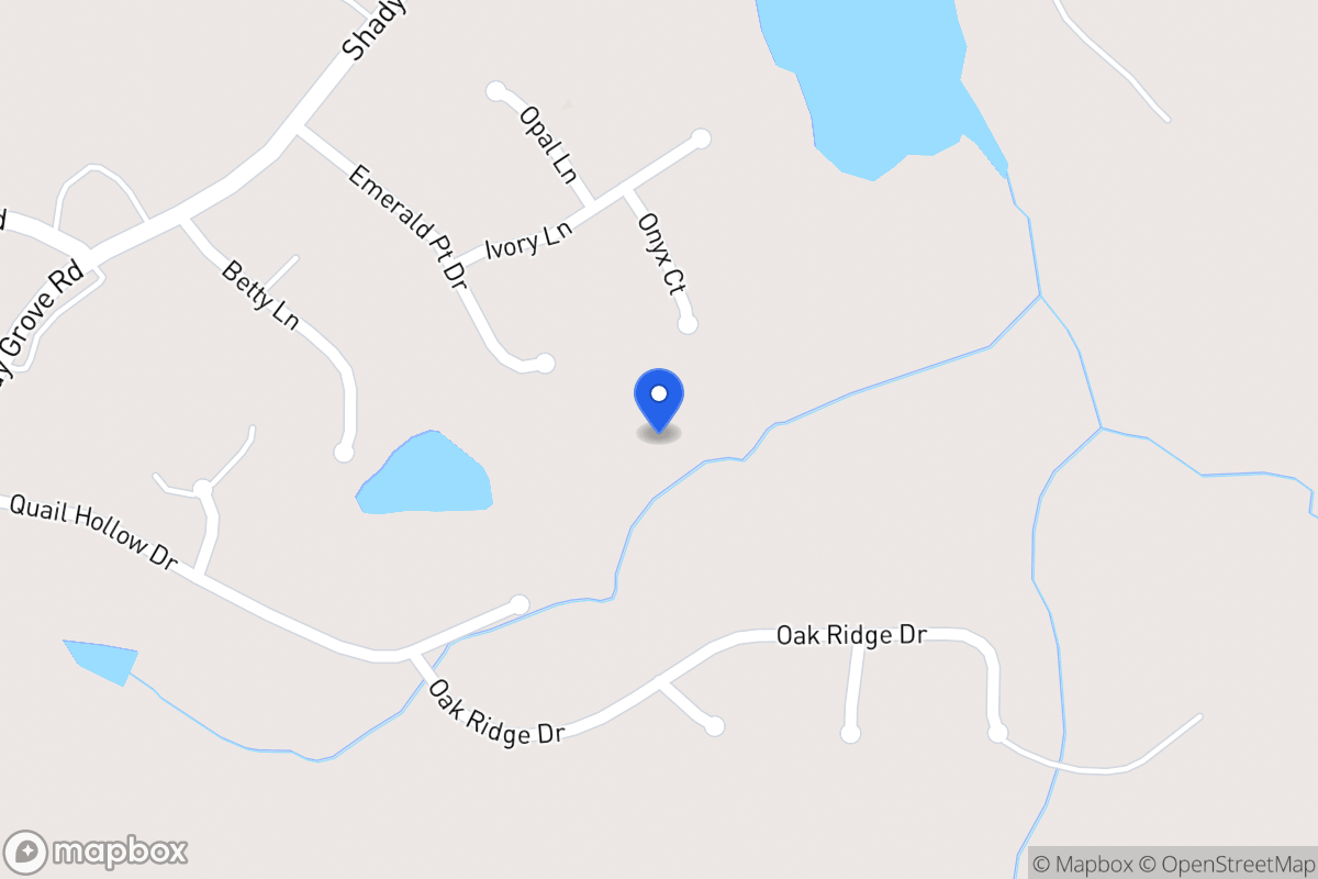 Map of 133 Onyx Ct