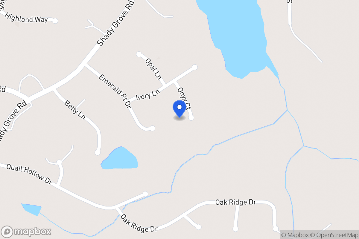 Map of 129 Onyx Ct