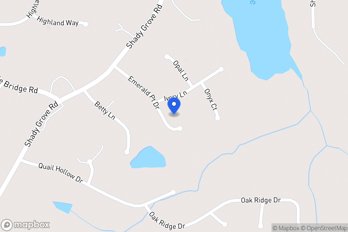 Map of 236 Emerald Pointe Dr