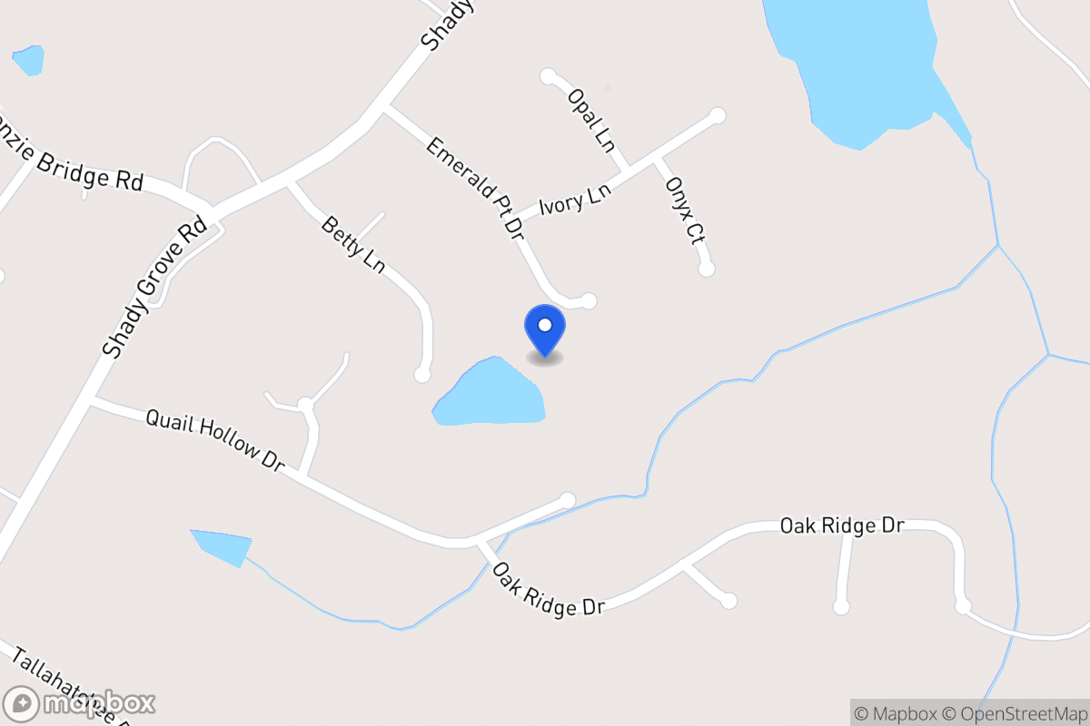 Map of 245 Emerald Pointe Dr