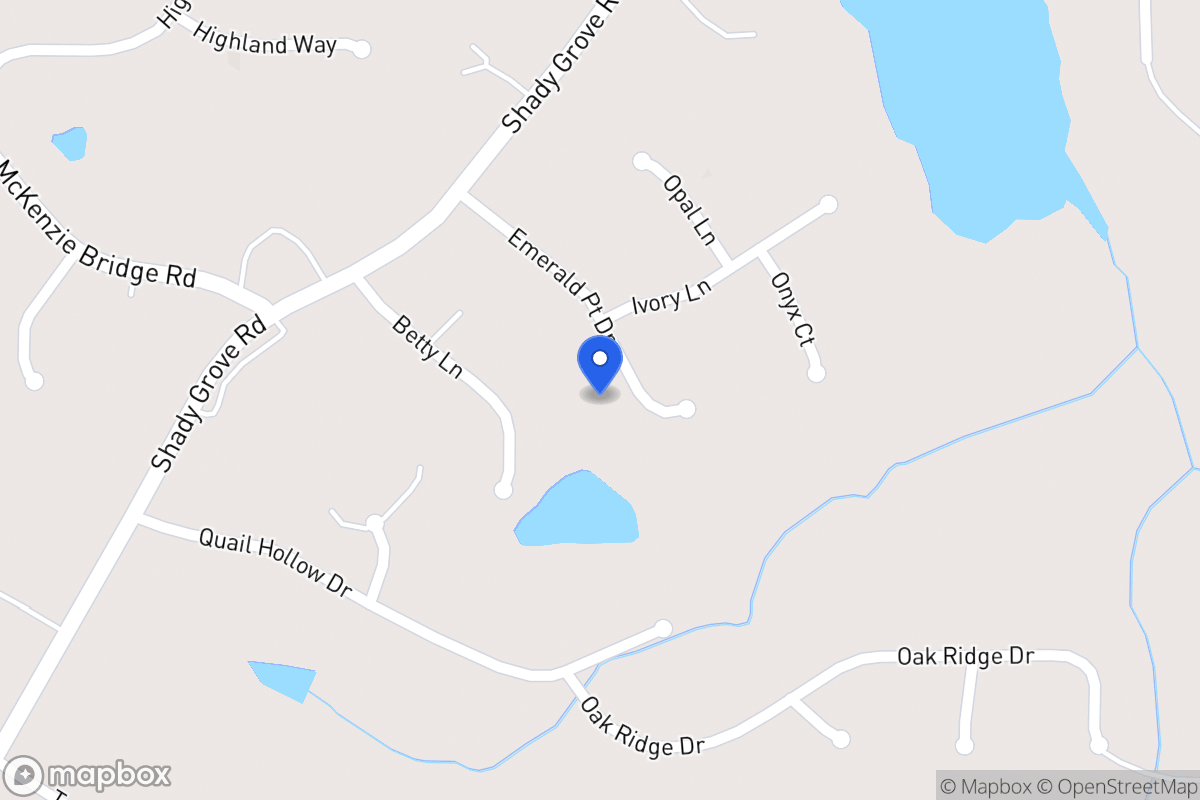 Map of 231 Emerald Pointe Dr