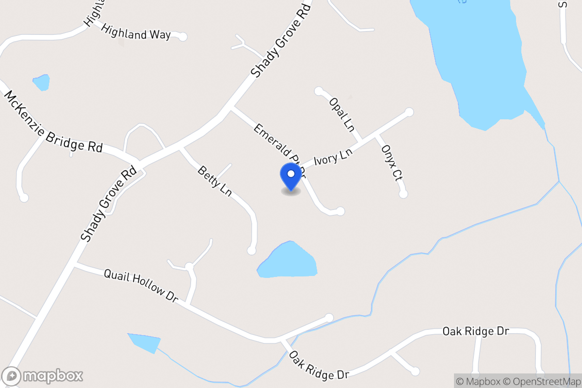 Map of 221 Emerald Pointe Dr