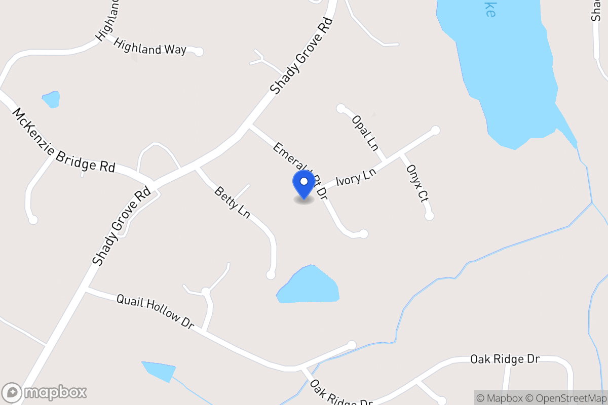 Map of 211 Emerald Pointe Dr