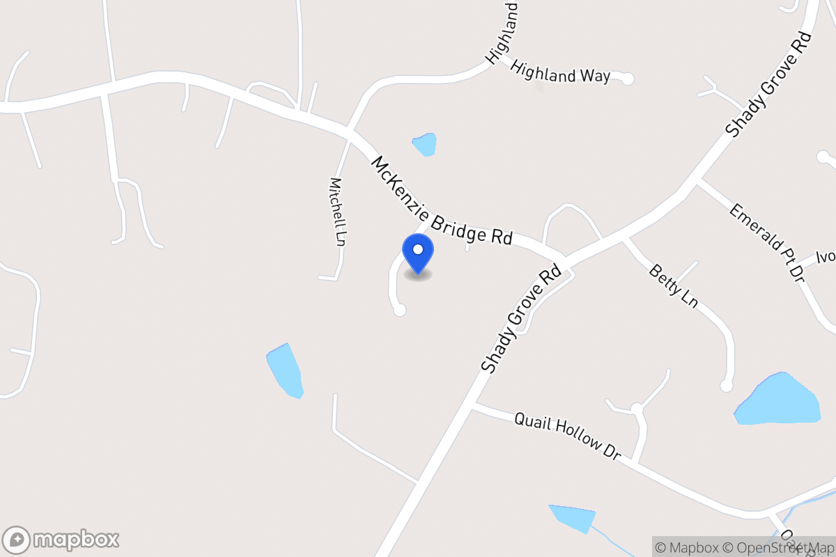 Map of 104 Mckenzie Overlook Dr