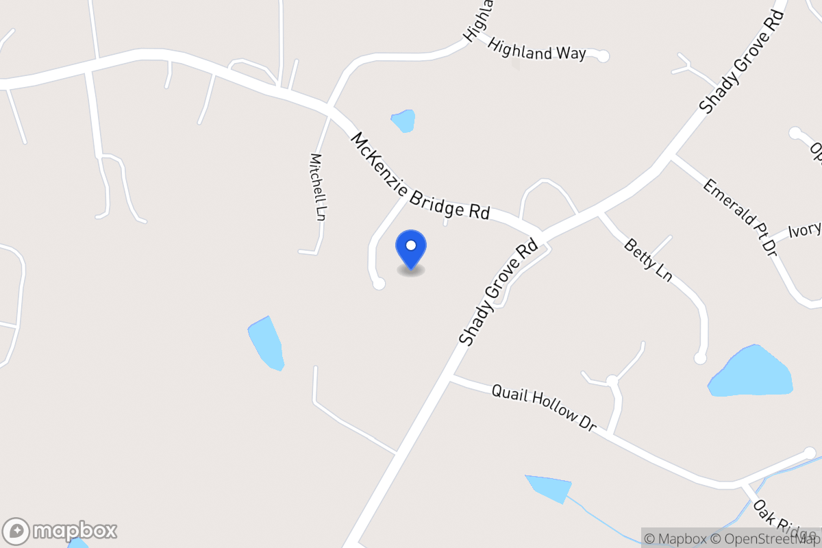 Map of 116 Mckenzie Overlook Dr