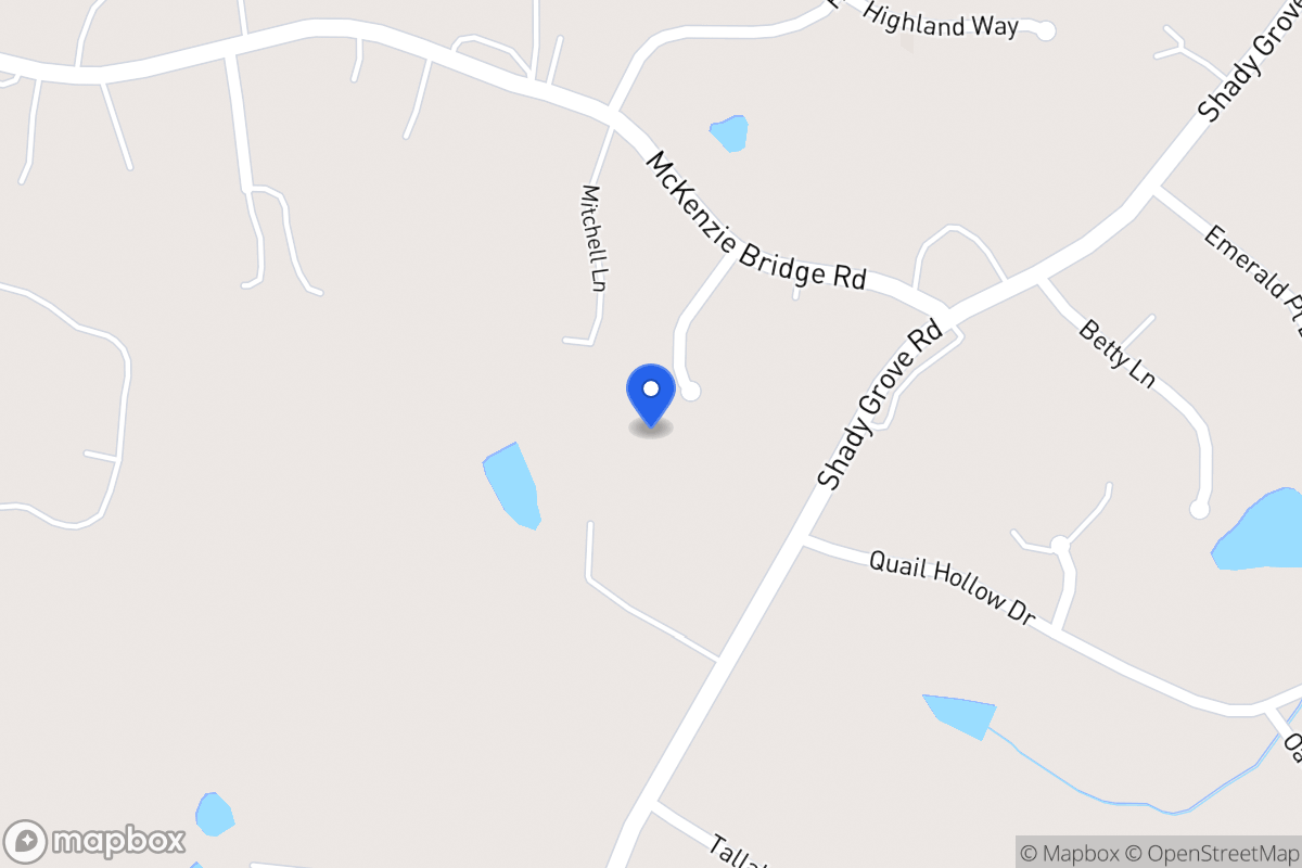 Map of 117 Mckenzie Overlook Dr