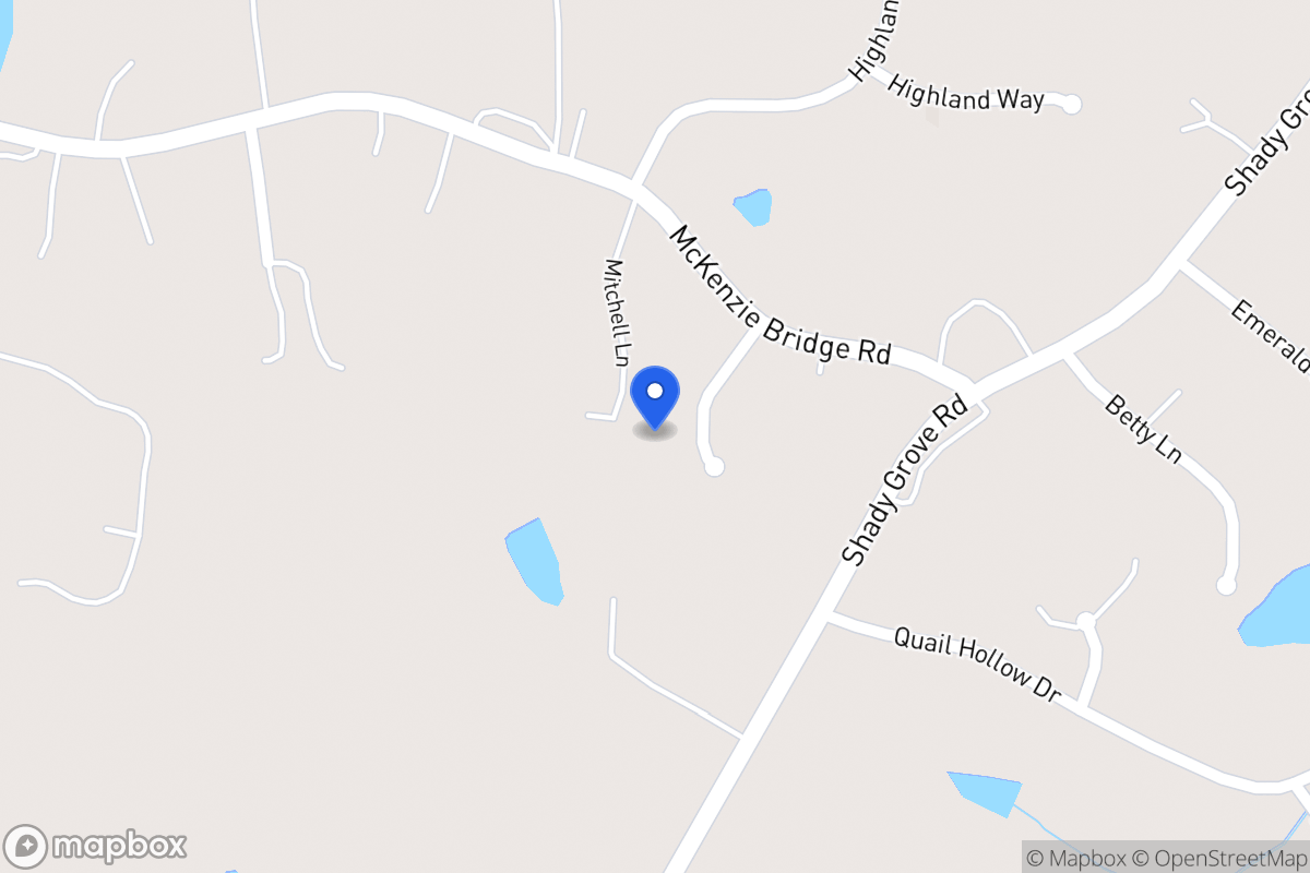 Map of 109 Mckenzie Overlook Dr