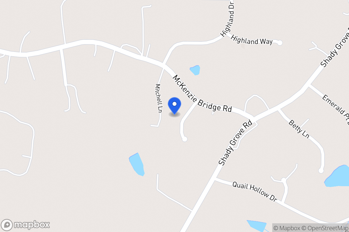Map of 105 Mckenzie Overlook Dr