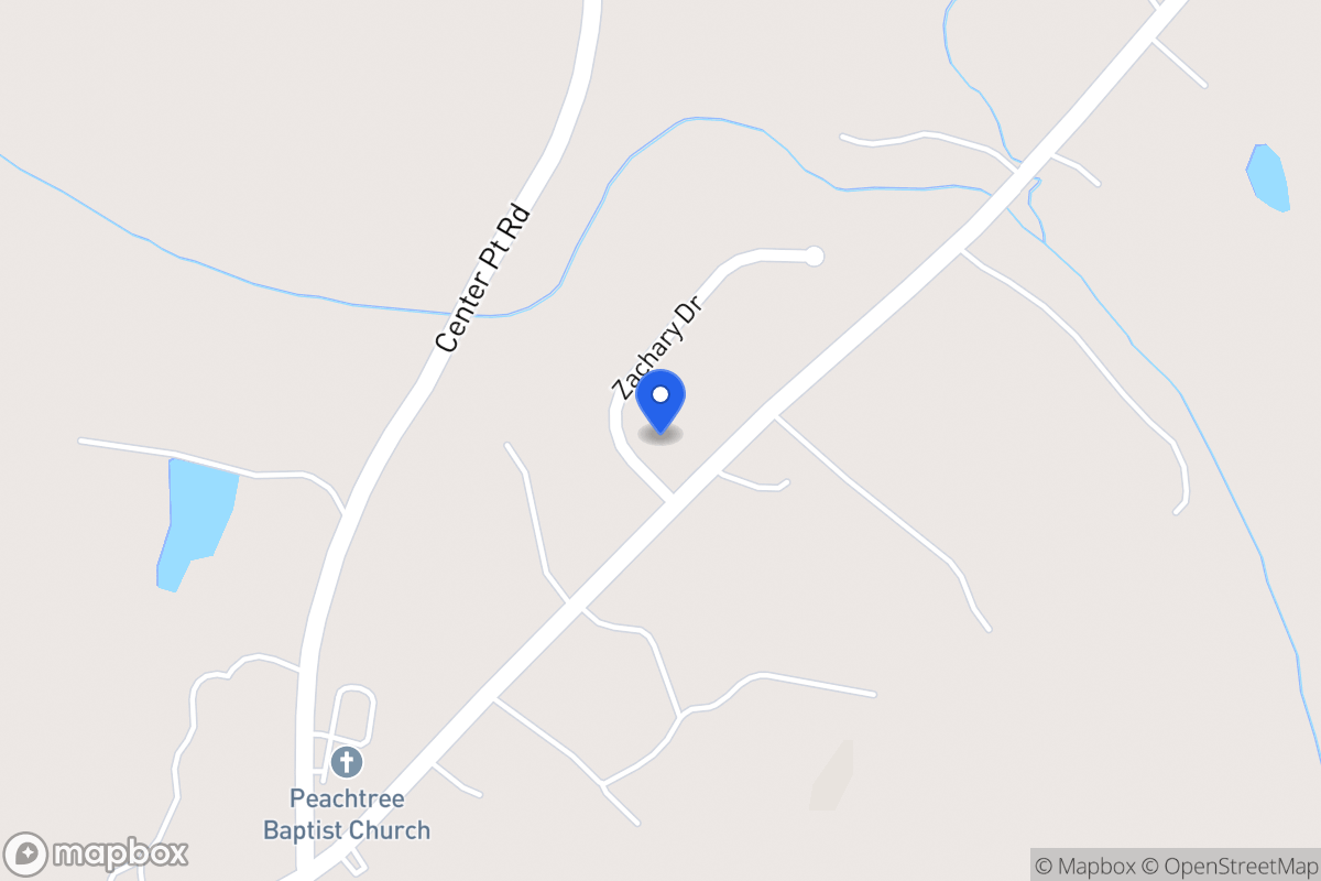 Map of 100 Zachary Dr