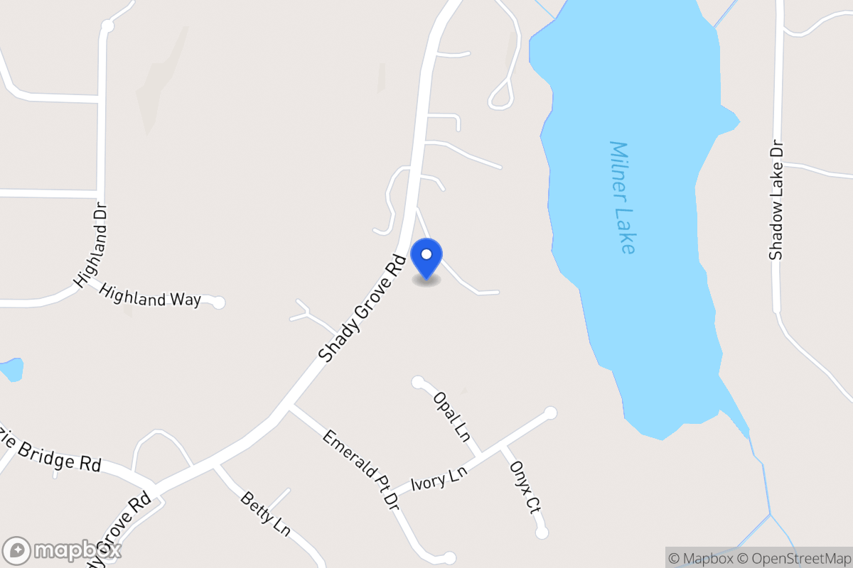 Map of 2479 Shady Grove Rd
