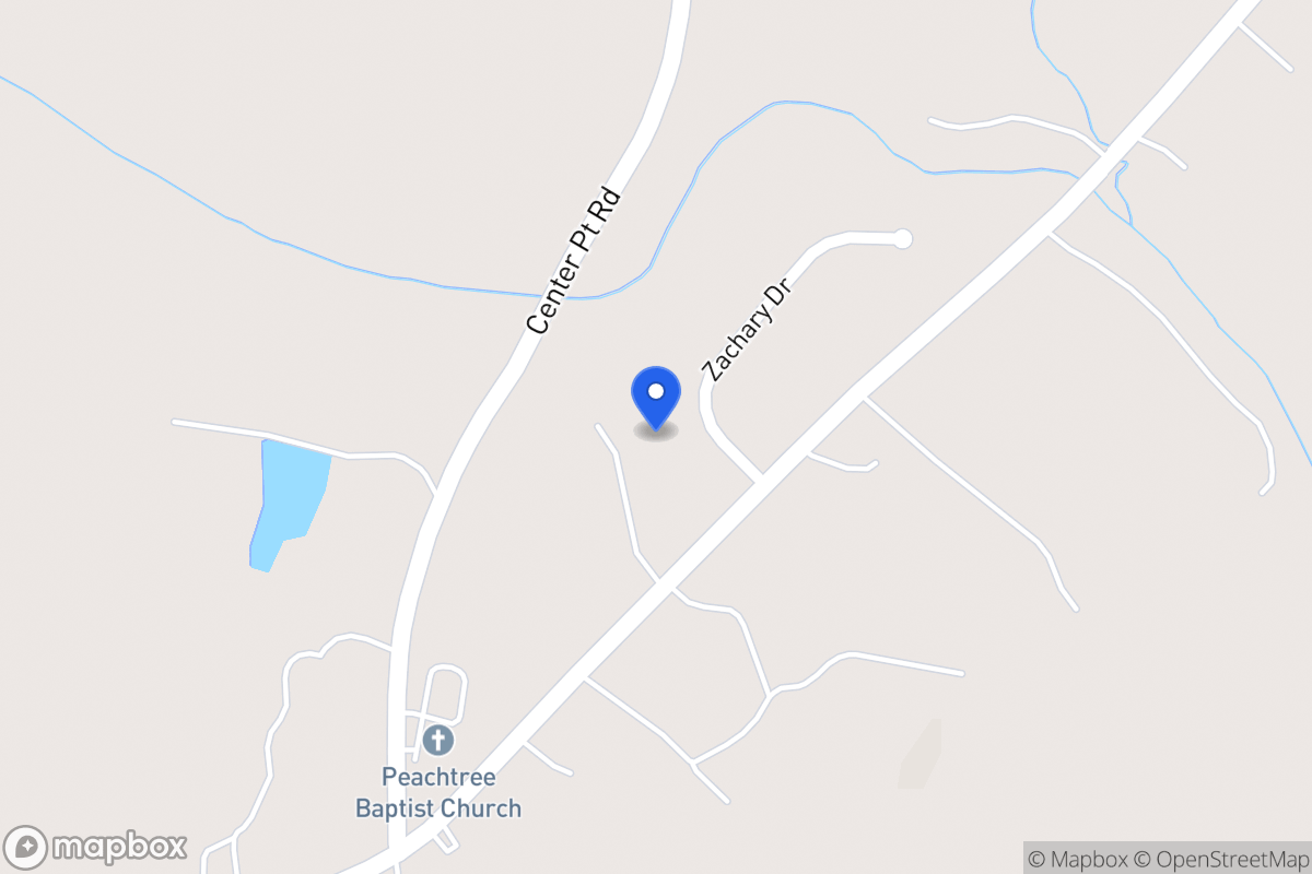 Map of 105 Zachary Dr