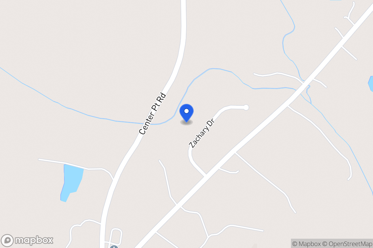Map of 117 Zachary Dr
