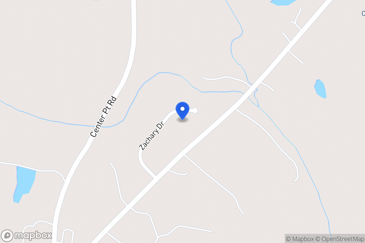 Map of 134 Zachary Dr