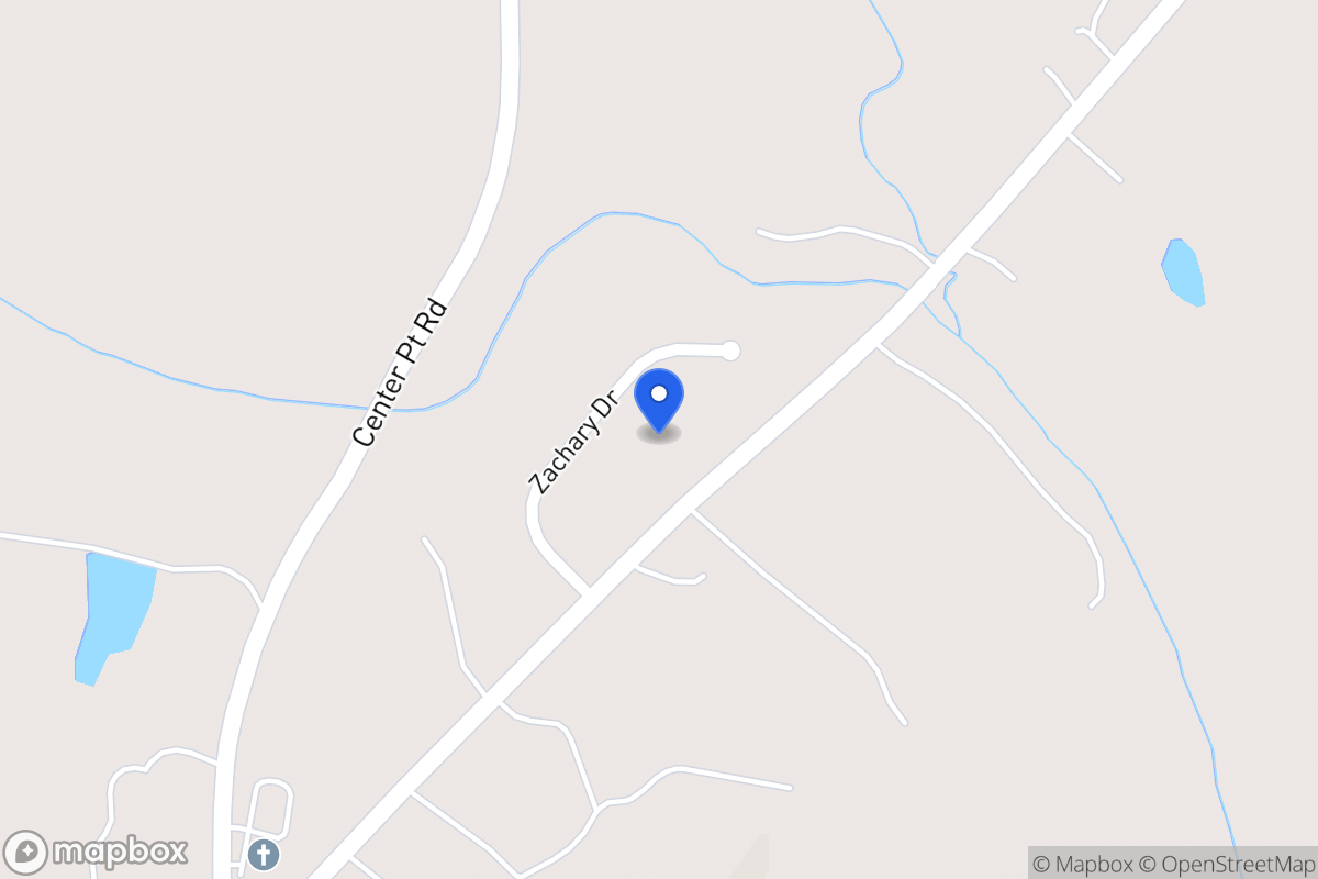 Map of 122 Zachary Dr