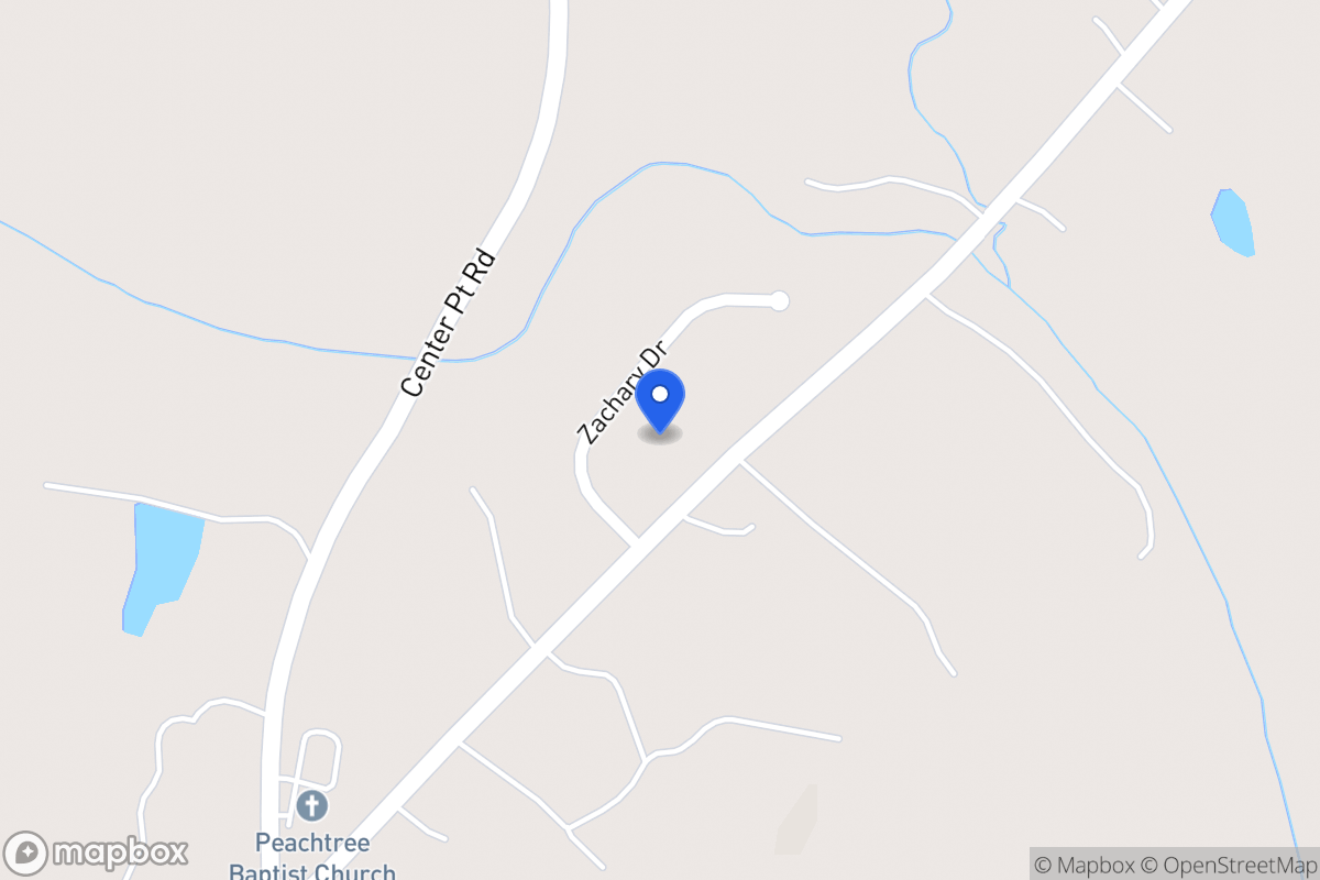 Map of 118 Zachary Dr