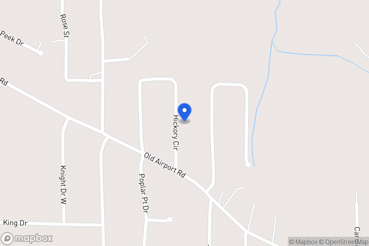 Map of 45 Hickory Cir