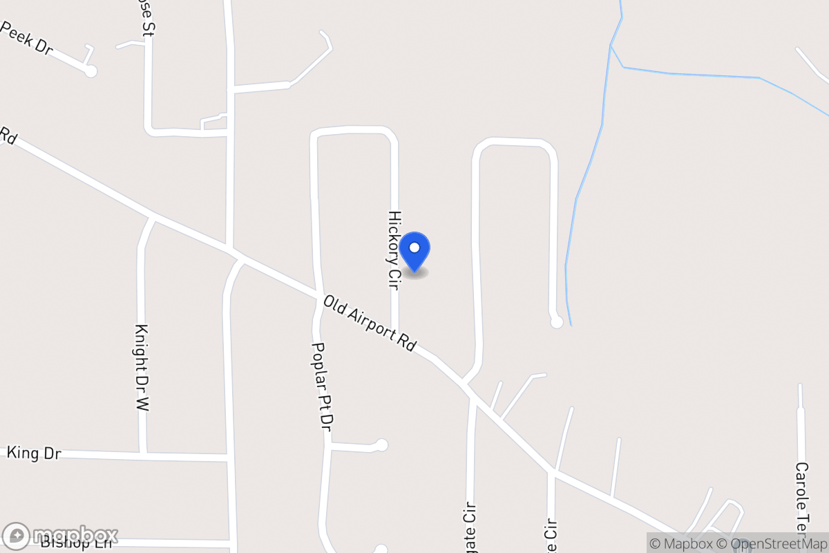 Map of 25 Hickory Cir