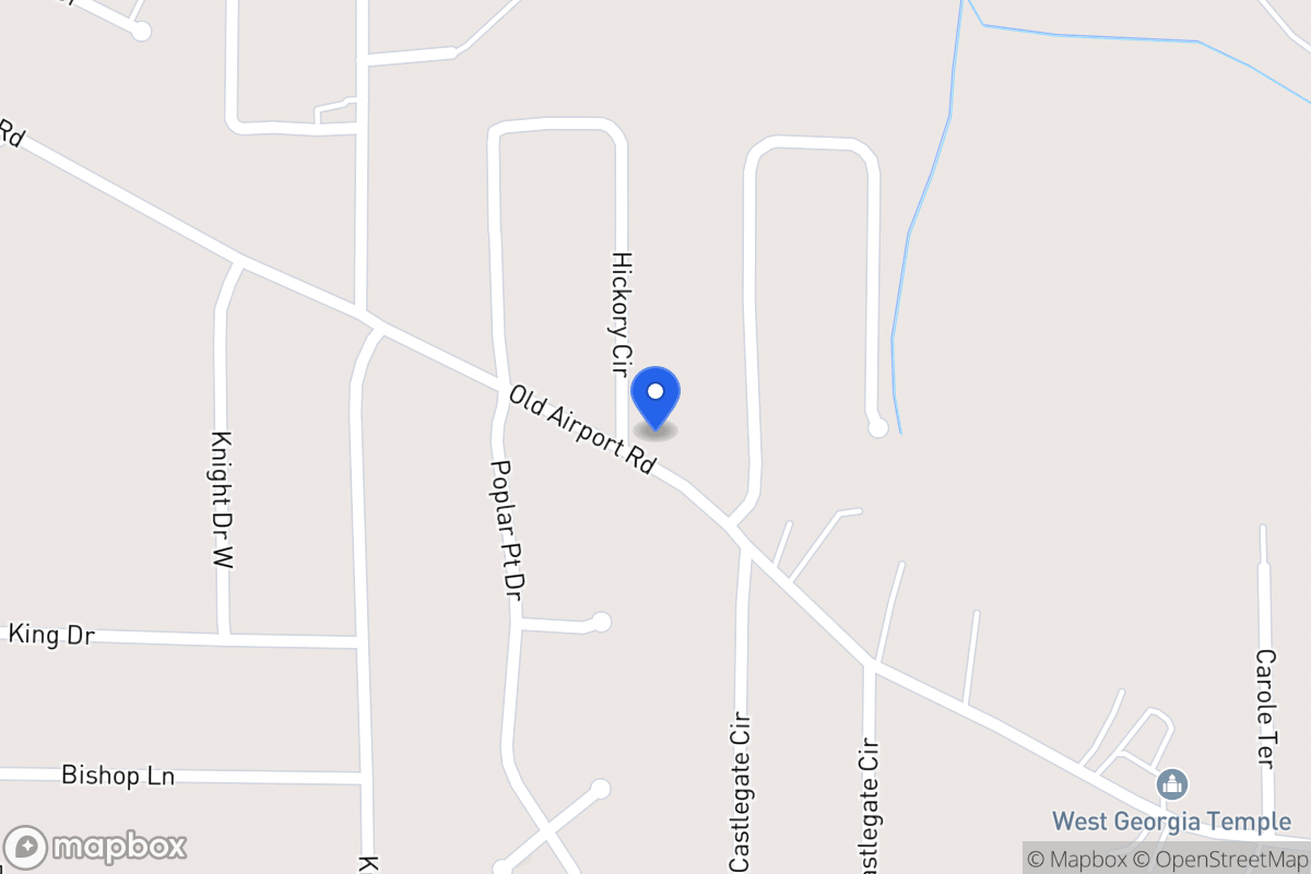 Map of 338 Old Airport Rd