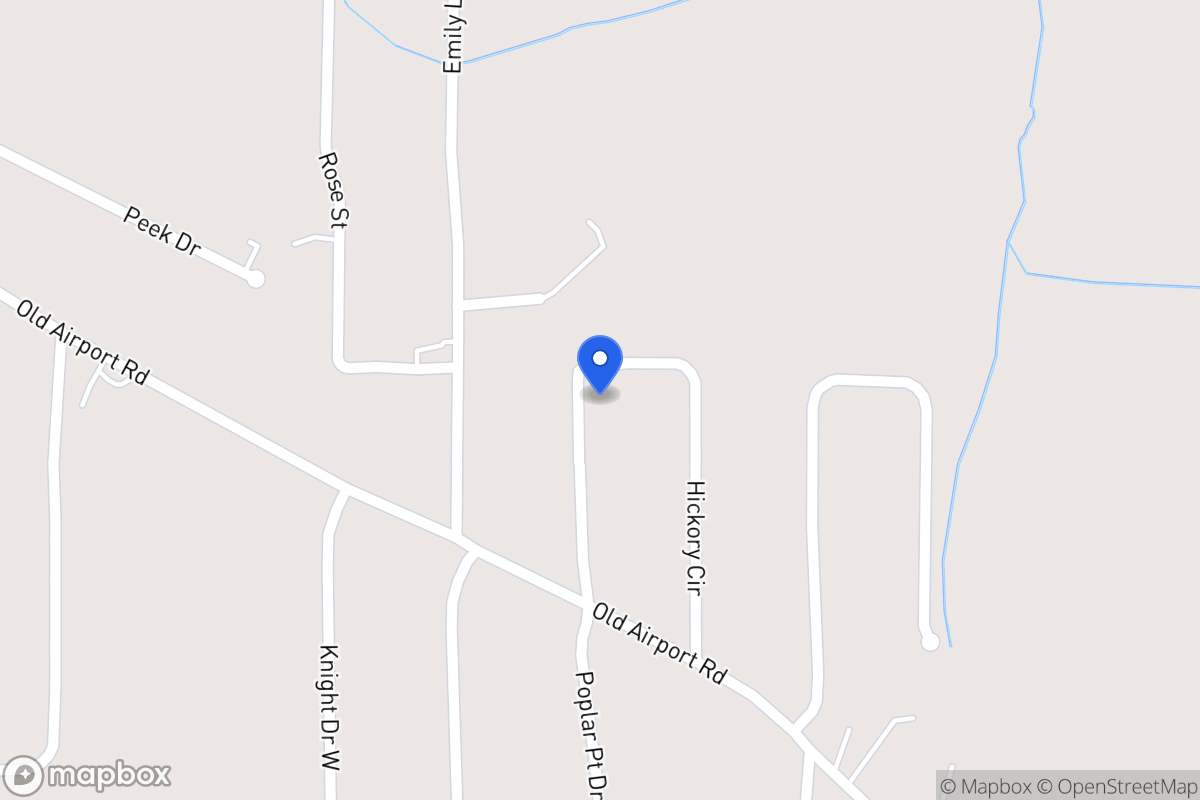Map of 160 Hickory Cir