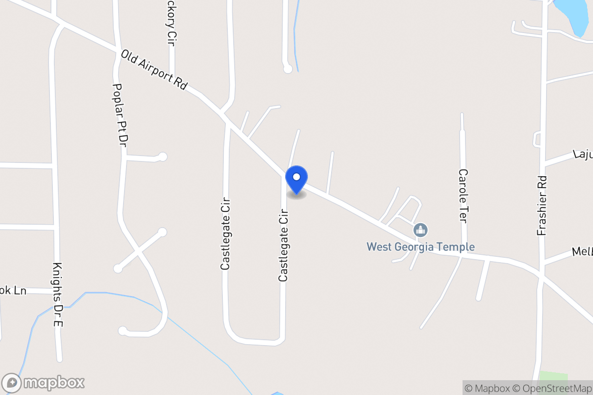 Map of 295 Castlegate Cir
