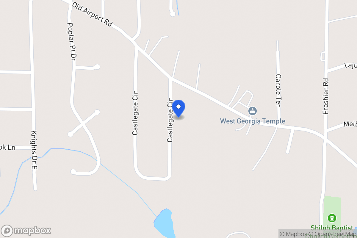 Map of 265 Castlegate Cir