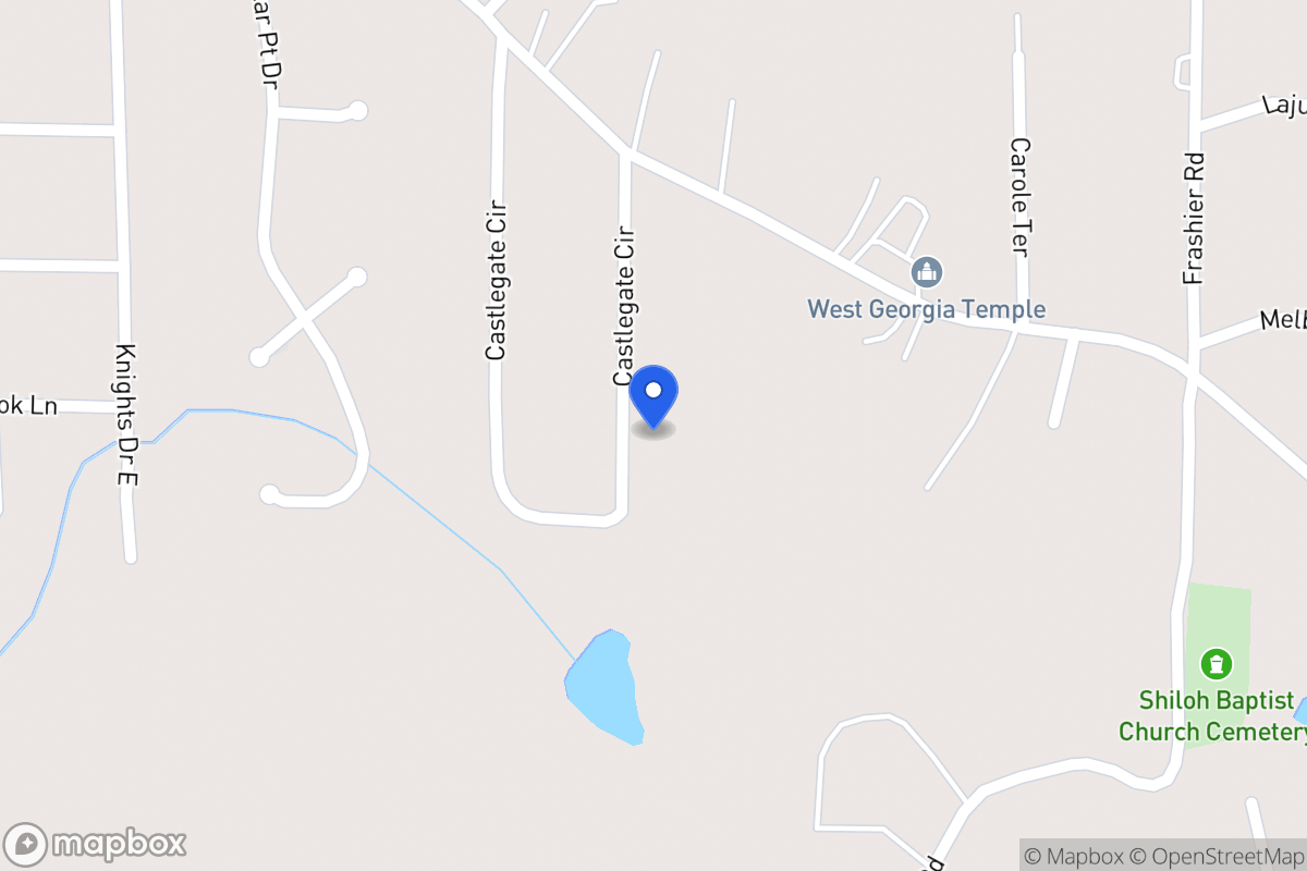 Map of 225 Castlegate Cir