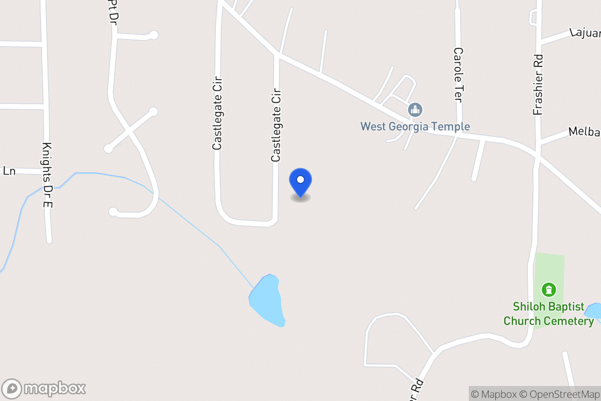 Map of 215 Castlegate Cir