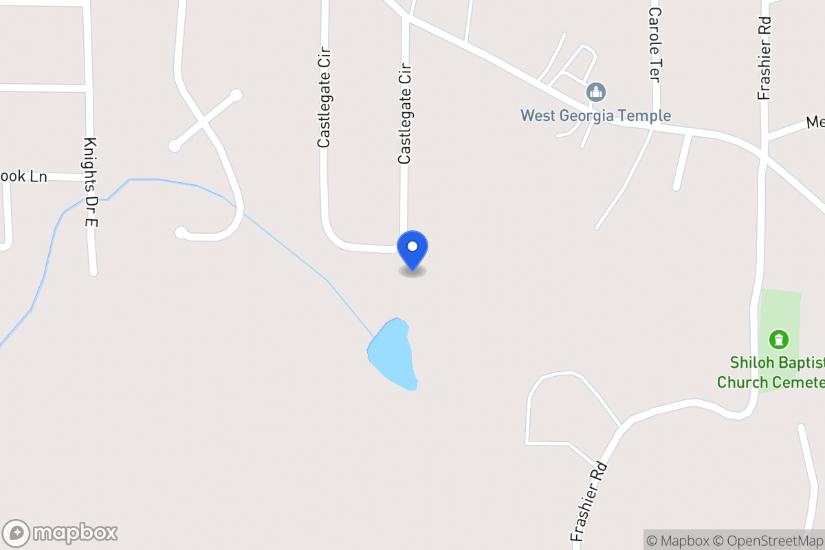 Map of 185 Castlegate Cir