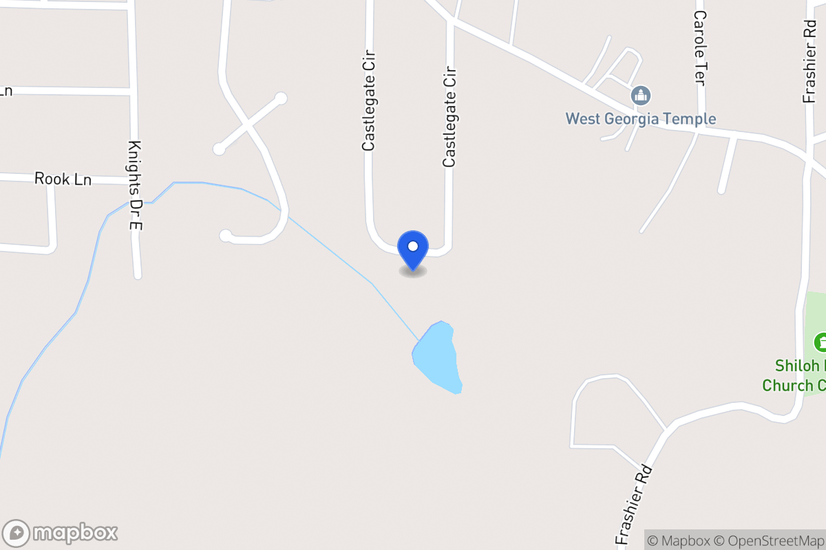 Map of 165 Castlegate Cir
