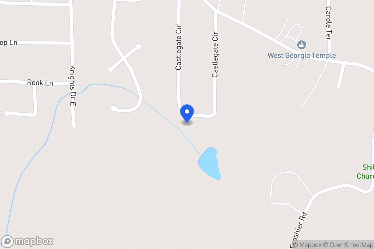 Map of 155 Castlegate Cir