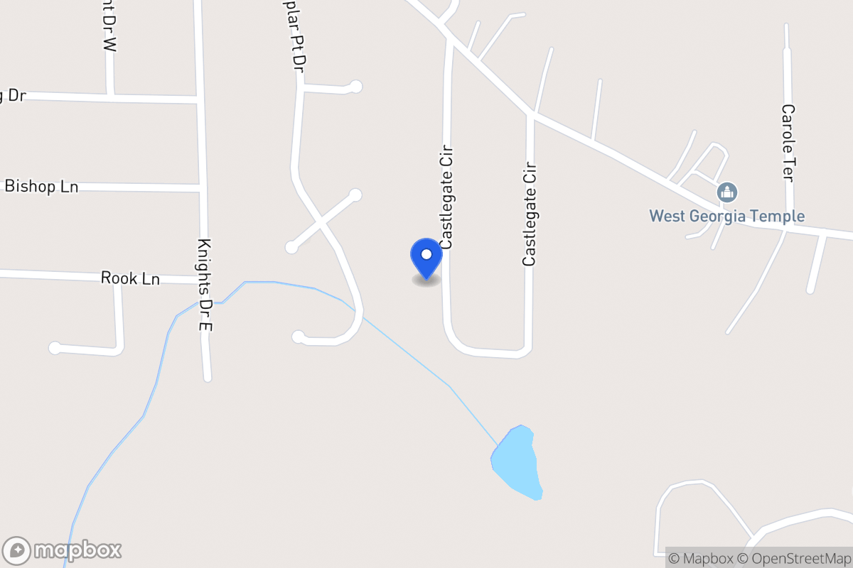 Map of 115 Castlegate Cir