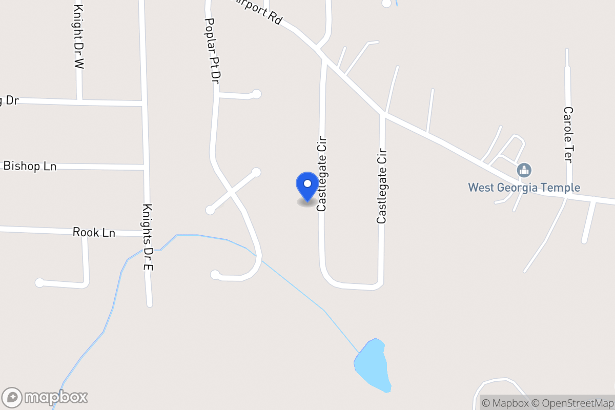 Map of 95 Castlegate Cir