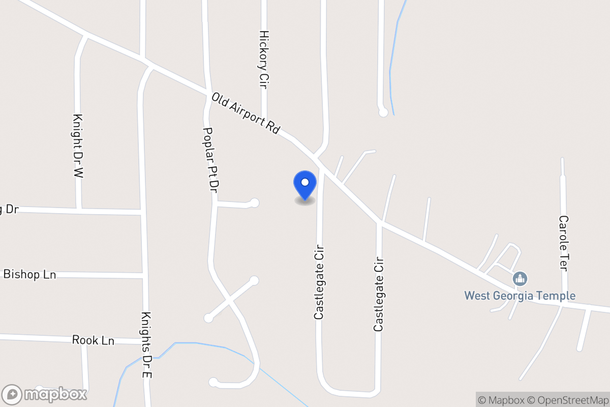 Map of 25 Castlegate Cir
