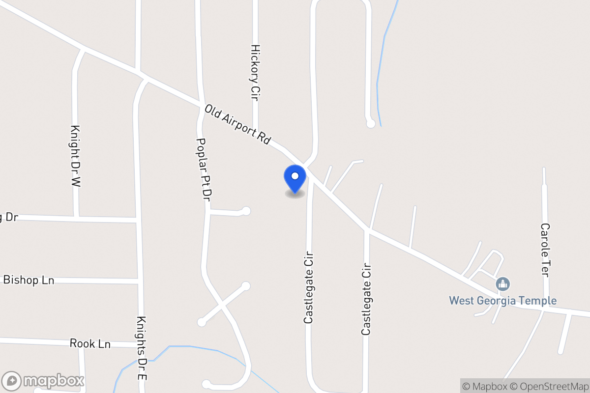 Map of 15 Castlegate Cir