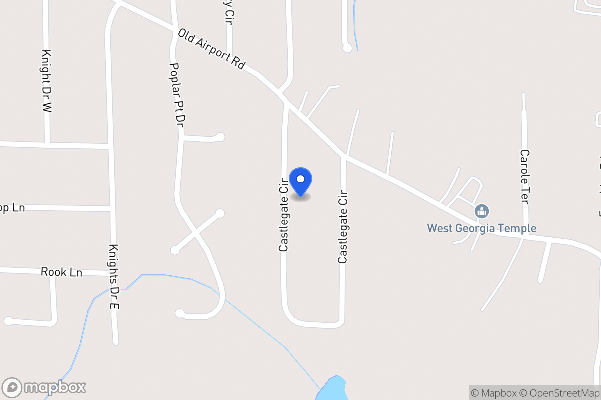 Map of 65 Castlegate Cir