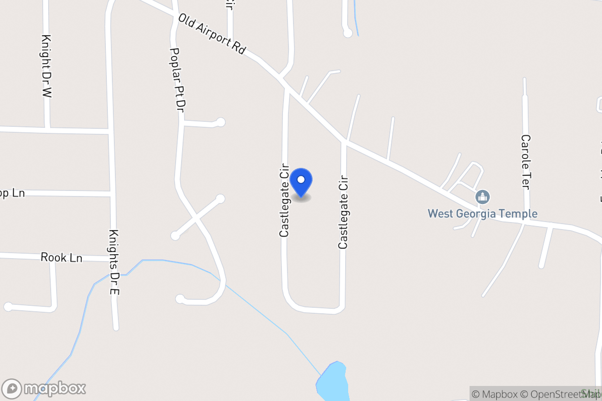 Map of 70 Castlegate Cir