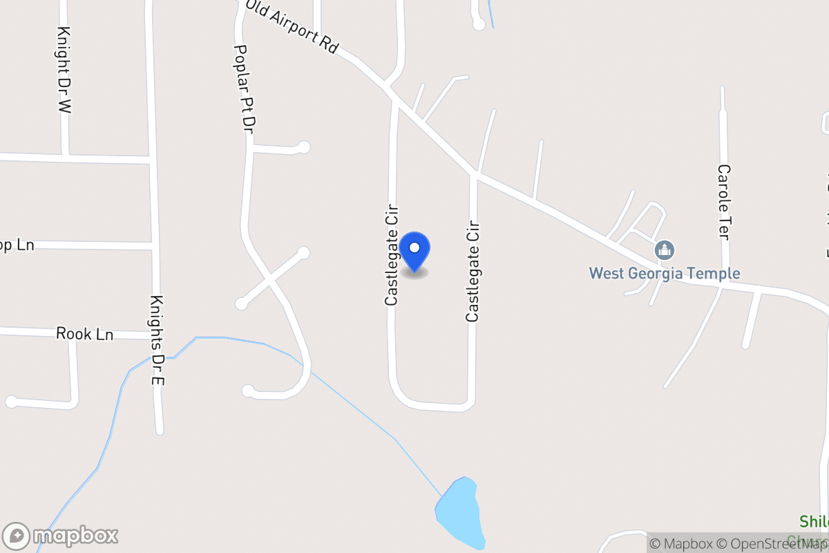 Map of 80 Castlegate Cir