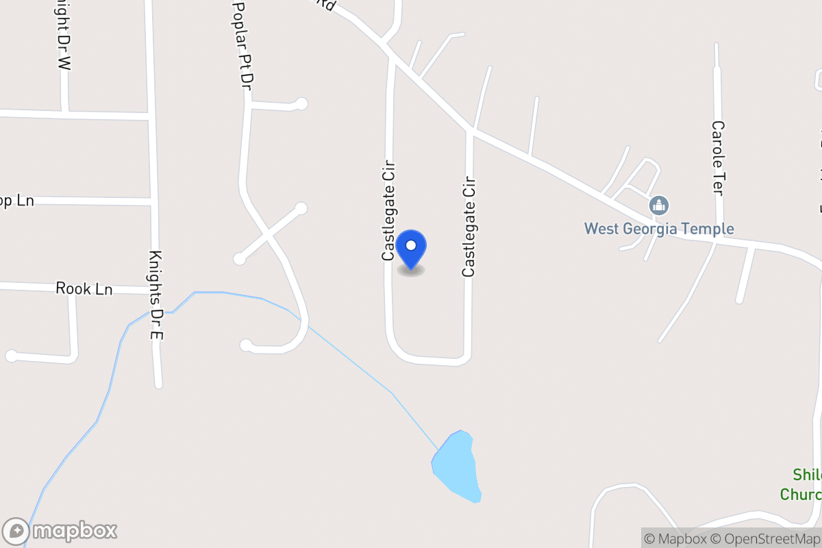 Map of 100 Castlegate Cir
