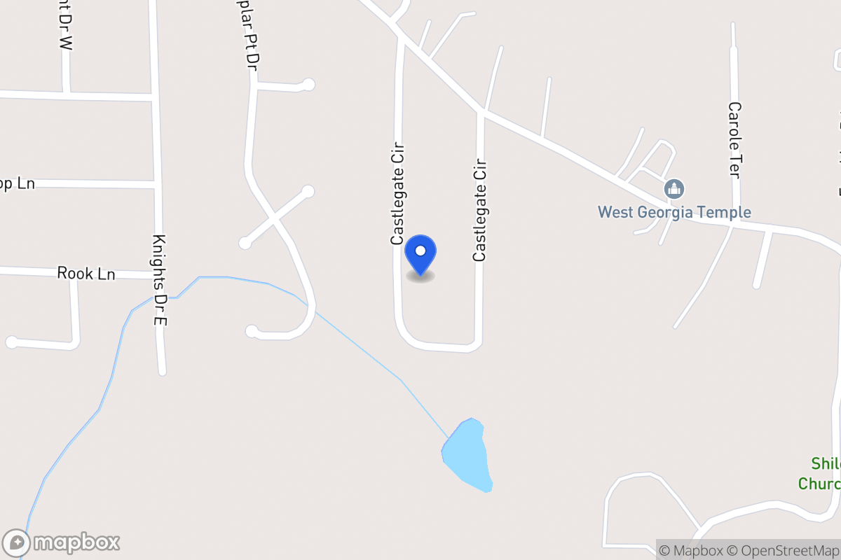 Map of 110 Castlegate Cir