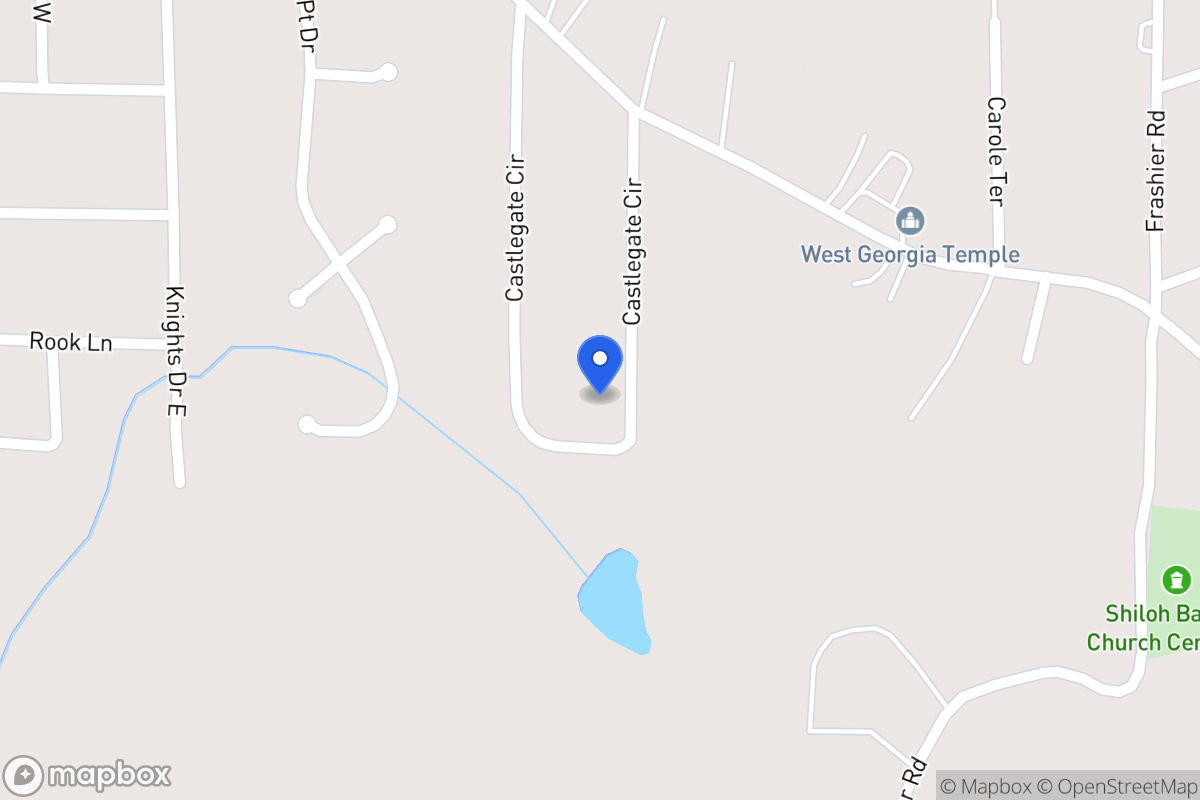 Map of 210 Castlegate Cir