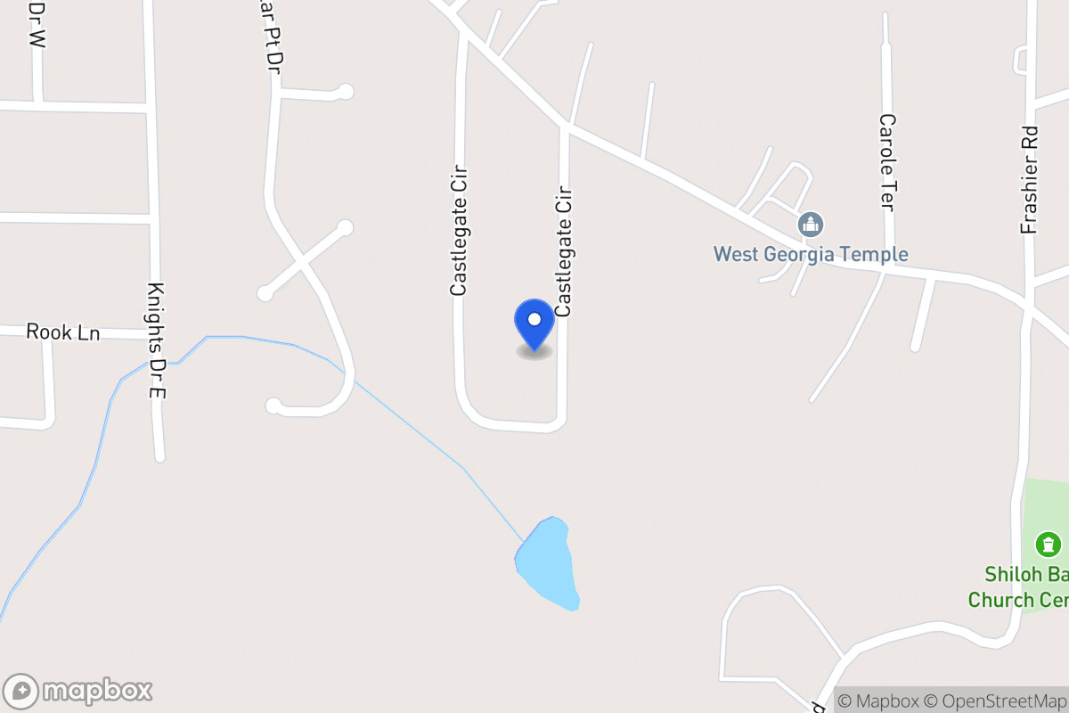 Map of 220 Castlegate Cir